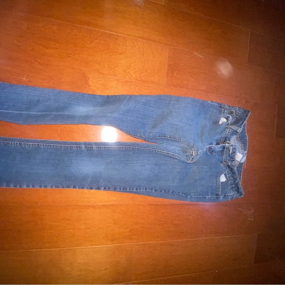 SO Women's Skinny Blue Jeans